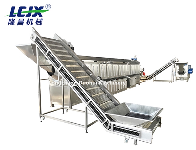 中藥材連續式加工流水線